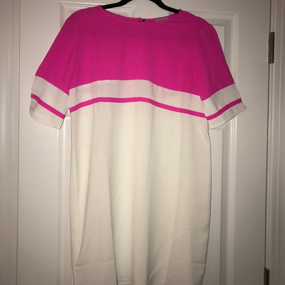 NEVER WORN Pink & White Party Dress